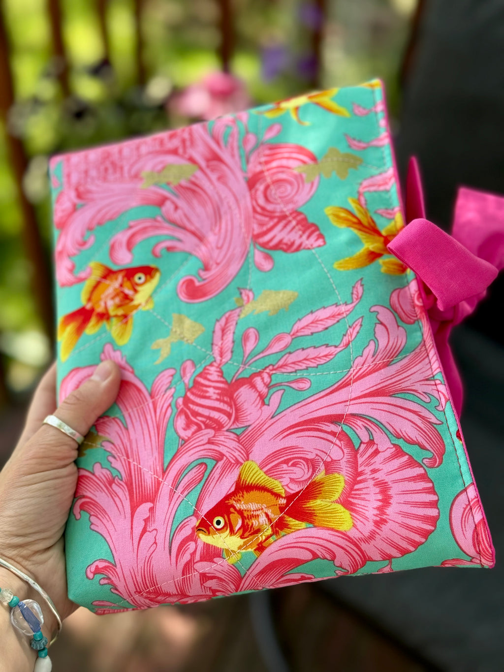 Book sleeve - Baroque Goldfish